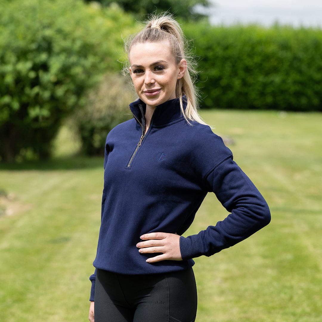 Urban Half Zip Jumper Navy Countrydale Urban Half Zip Jumper Navy Countrydale