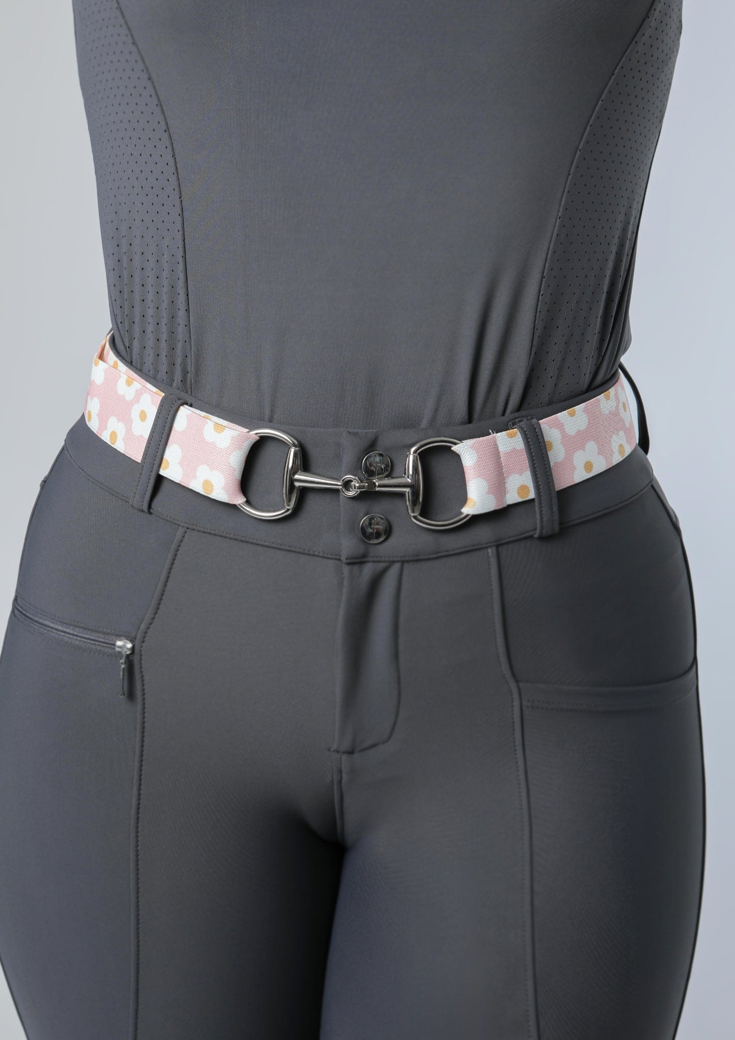 Verstellbarer Trensengürtel (Schwarz)