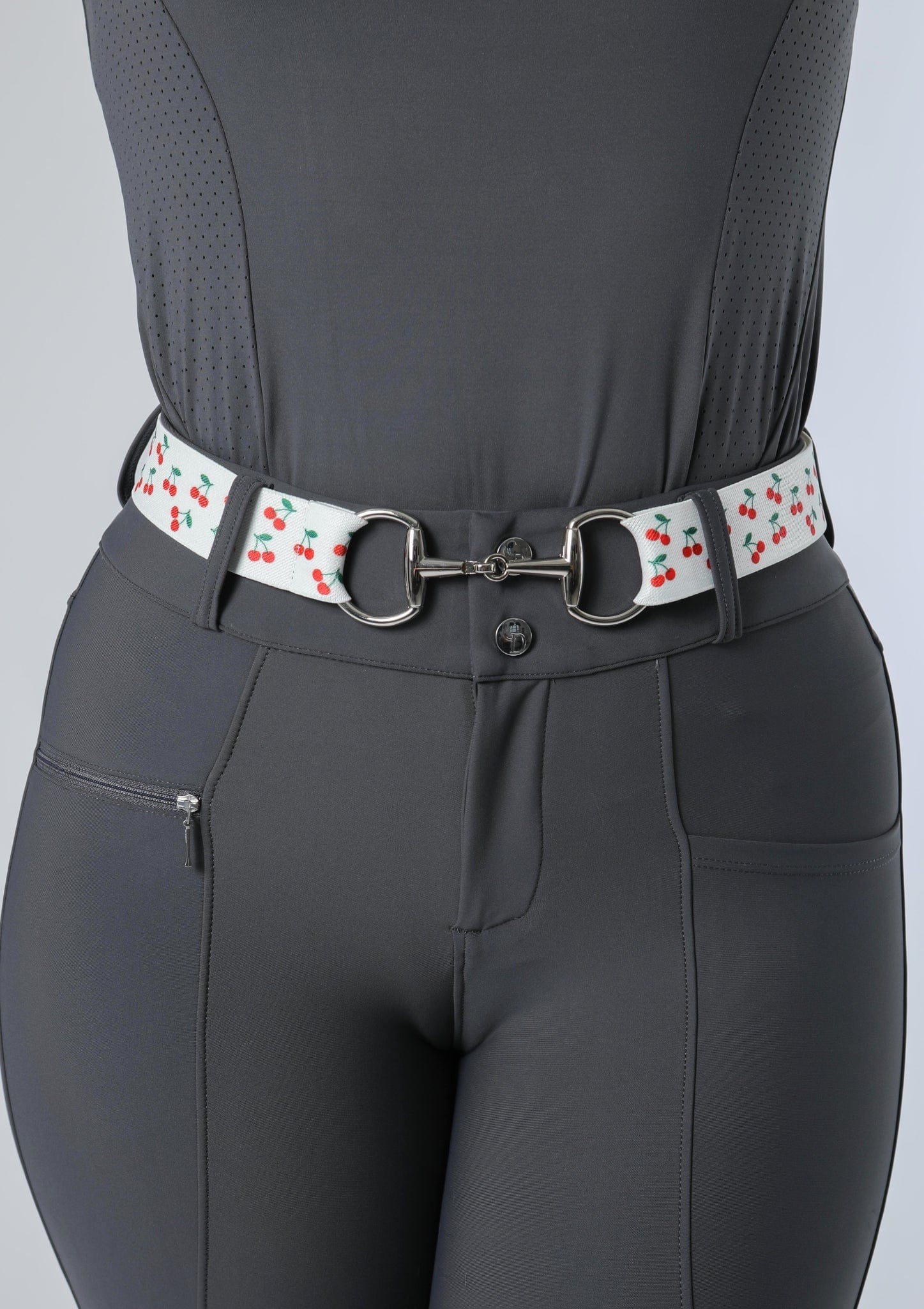 Ceinture à mors réglable (noir)