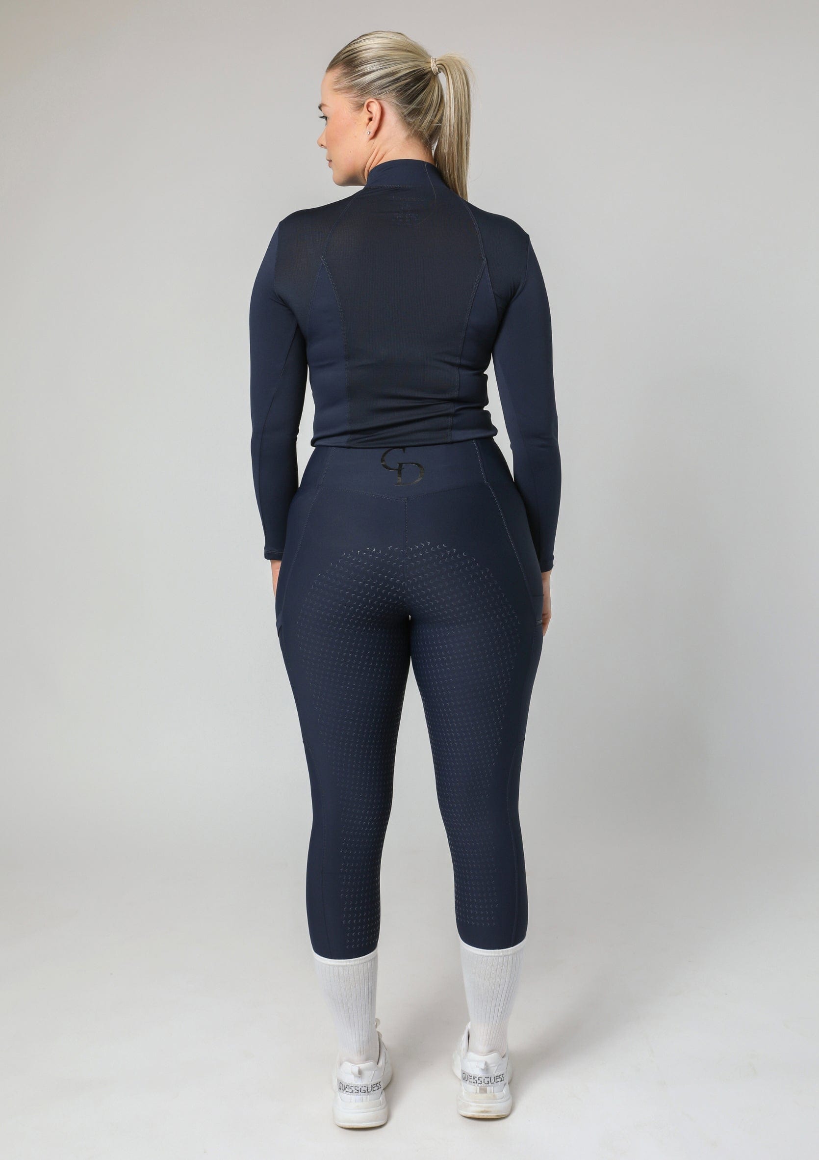 Motion Full Seat Riding Leggings (Navy)
