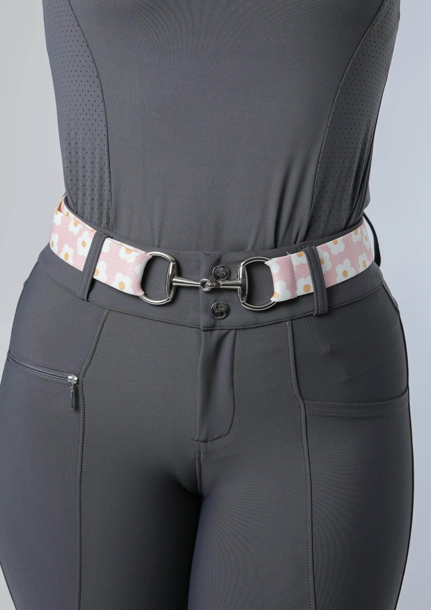 Verstellbarer Trensengürtel (Schwarz)
