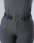 Adjustable Snaffle Belt (Navy)