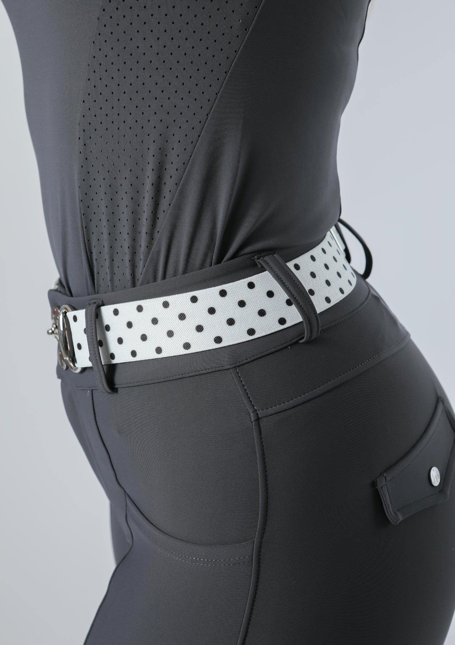 Adjustable Snaffle Belt (Polkadot)