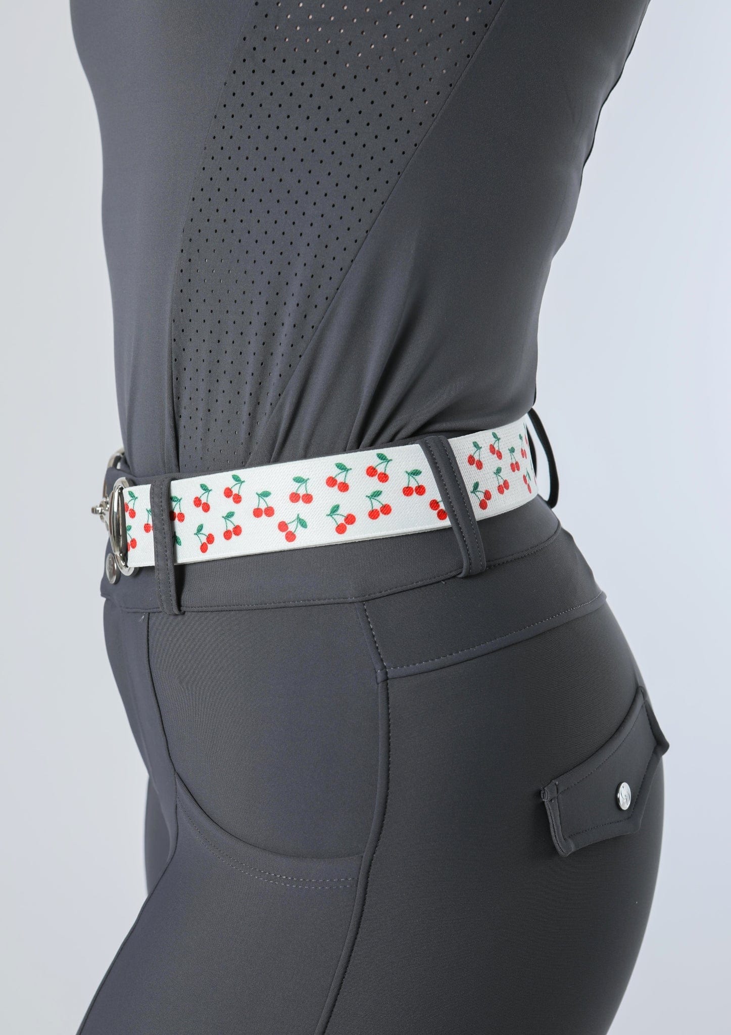Ceinture à mors réglable (noir)