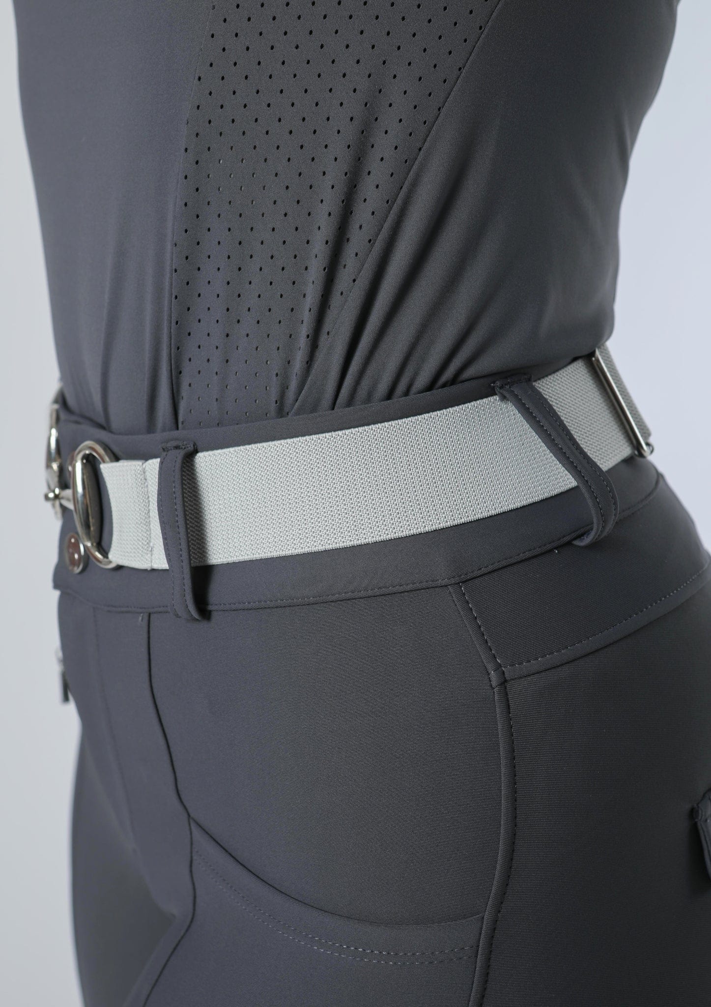 Adjustable Snaffle Belt (Stone)