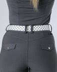 Adjustable Snaffle Belt (Polkadot)