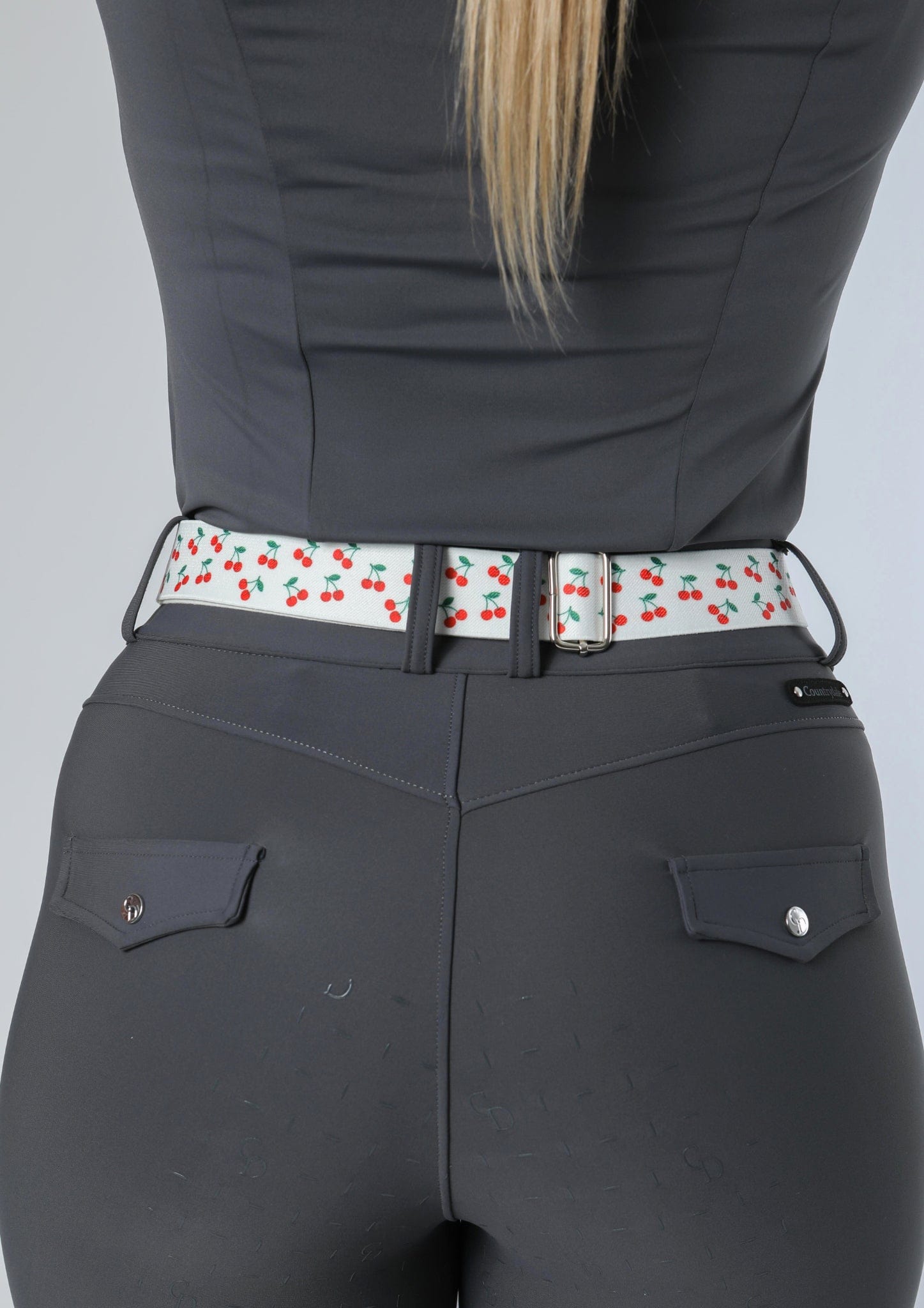 Ceinture à mors réglable (noir)