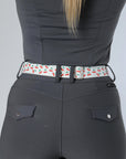 Ceinture à mors réglable (noir)