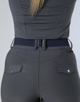 Adjustable Snaffle Belt (Navy)