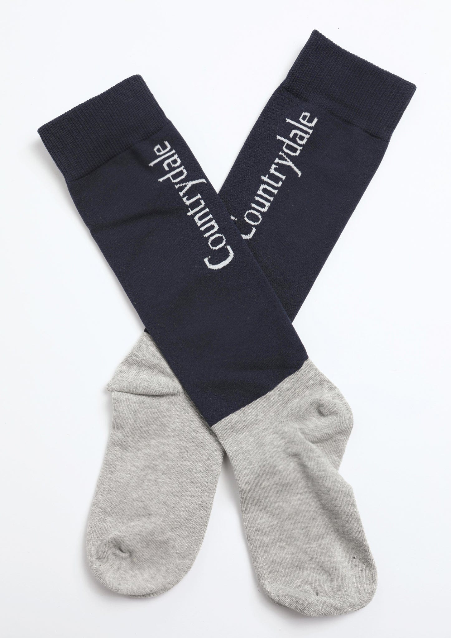Chaussettes d'équitation Pro (bleu marine)