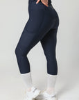 Motion Full Seat Riding Leggings (Navy)