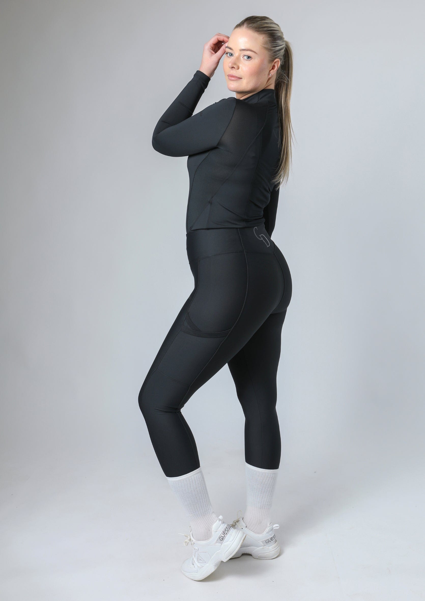 Classic Pull On Riding Leggings (Black)