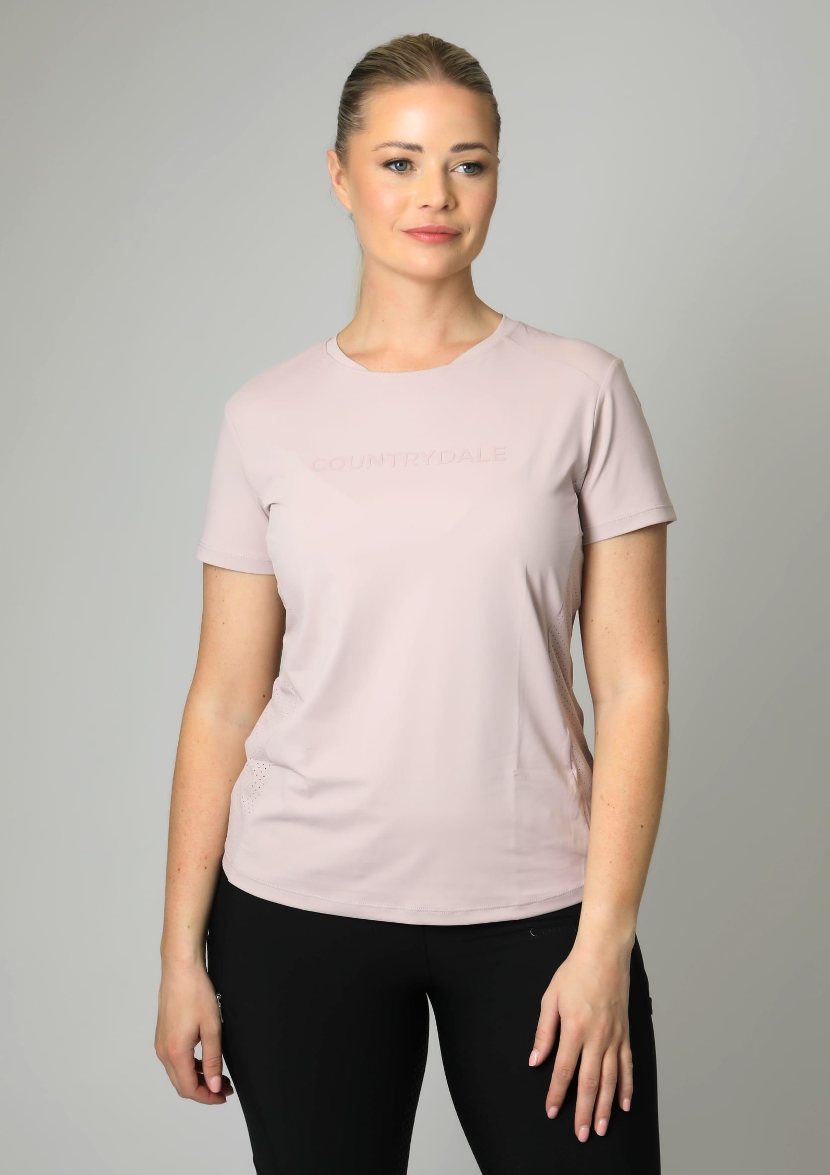 Core Sports Tee (Dusky Pink)