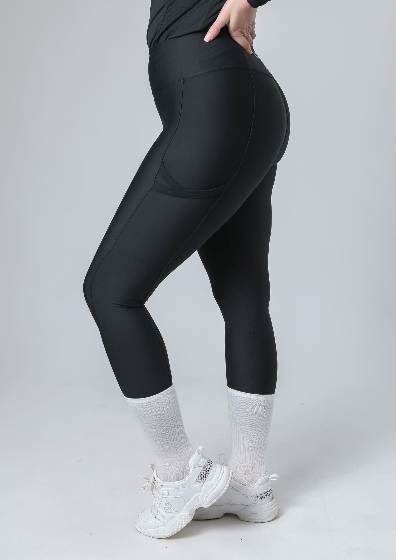 Classic Pull On Riding Leggings (Black)