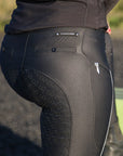 Reflective Pull On Riding Tights (Hunter Green)