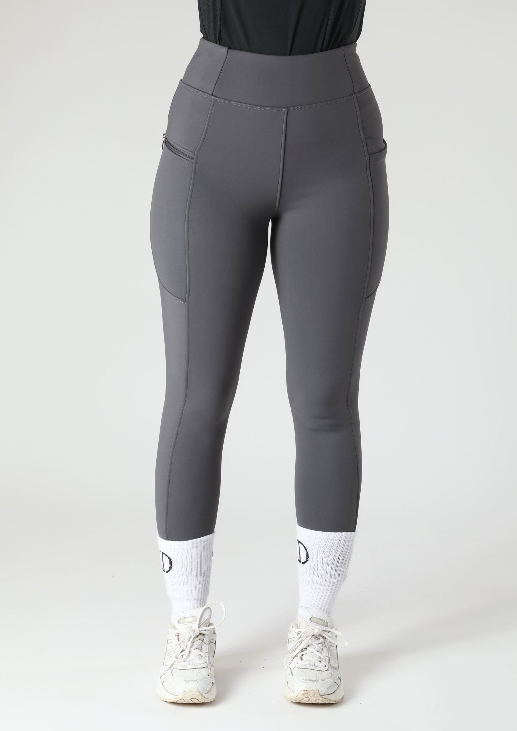 Thermofleece Riding Leggings (Charcoal) – Countrydale