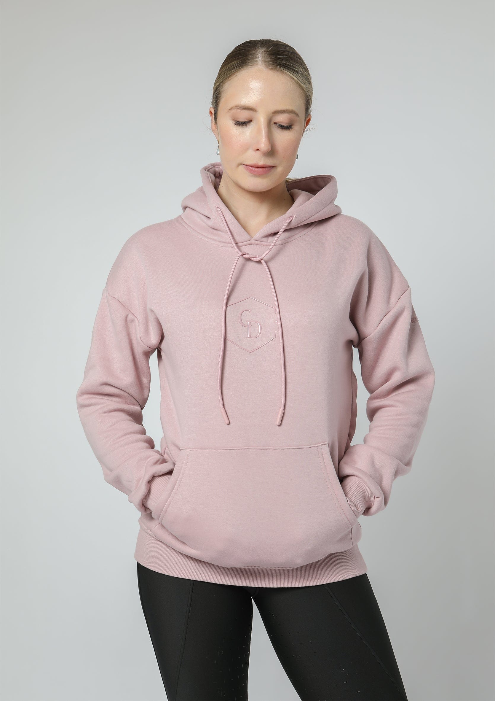 Sweat à capuche Signature (rose bubblegum)