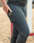 Classic Pull On Riding Tights (Charcoal)