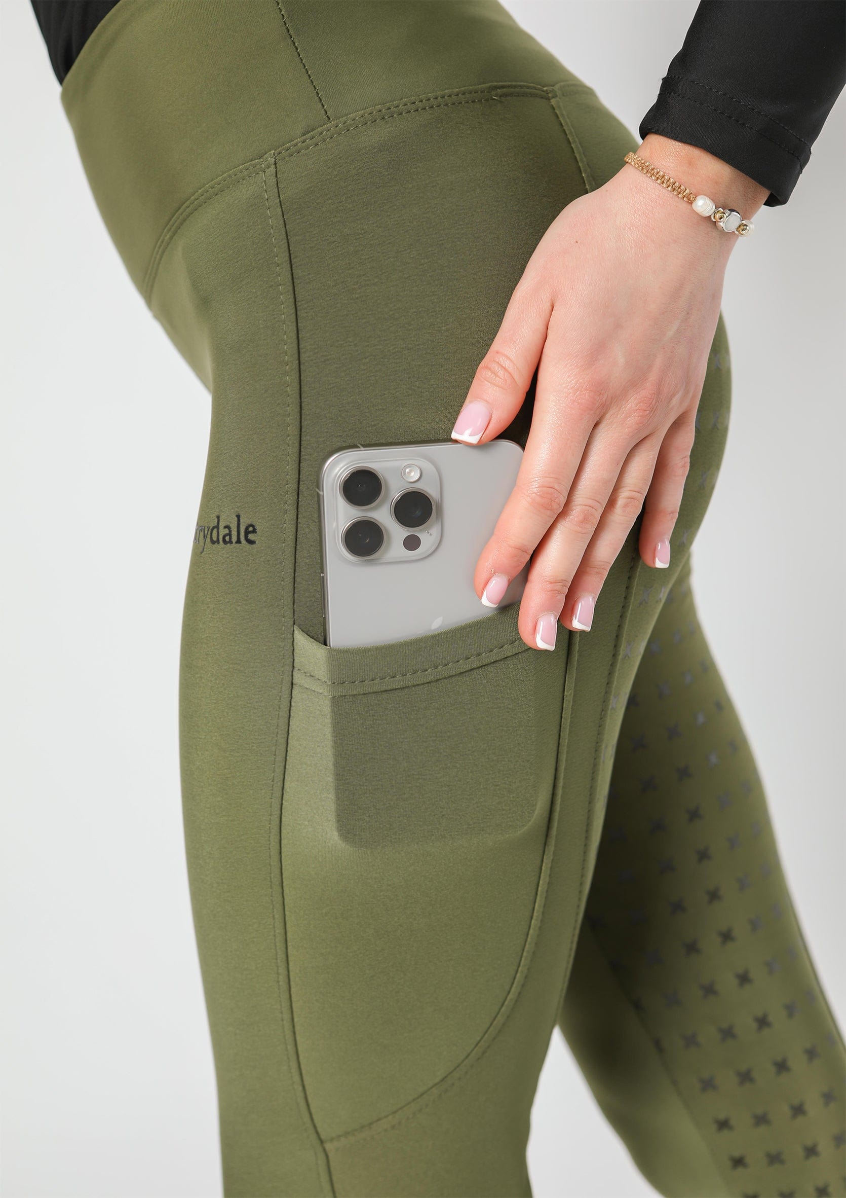 Thermal Performance Full Seat Riding Leggings (Hunter Green