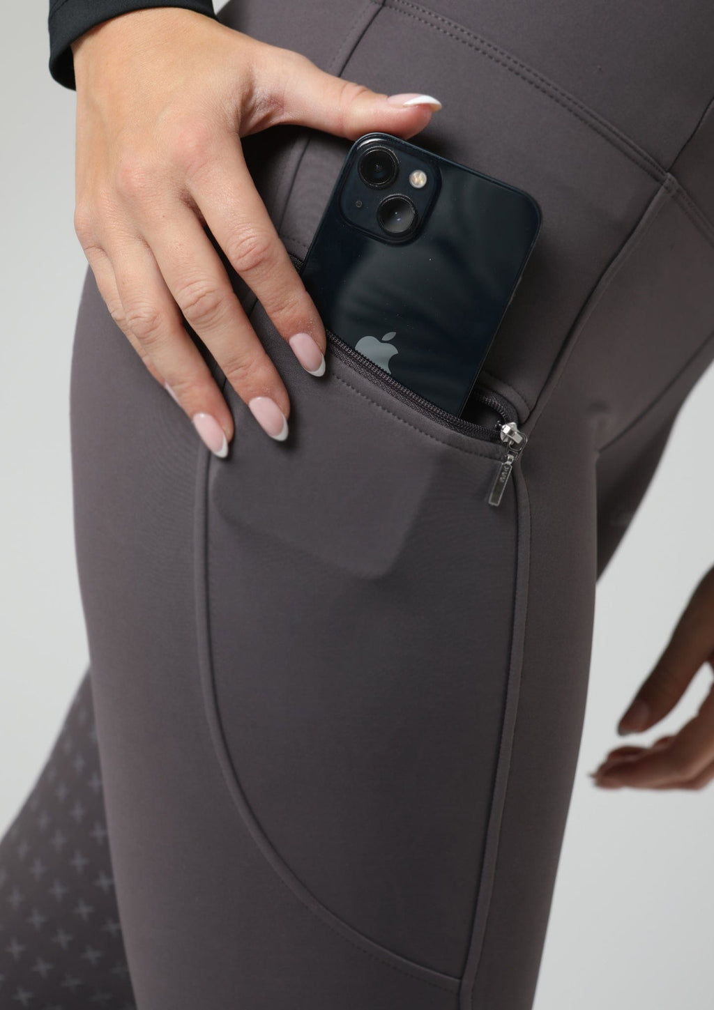 ThermoDry Full Seat Riding Leggings (Slate Grey) – Countrydale
