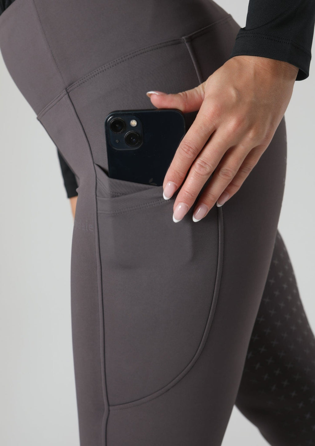 ThermoDry Full Seat Riding Leggings (Slate Grey) – Countrydale